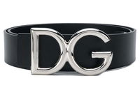DG Logo Buckle Belt Black