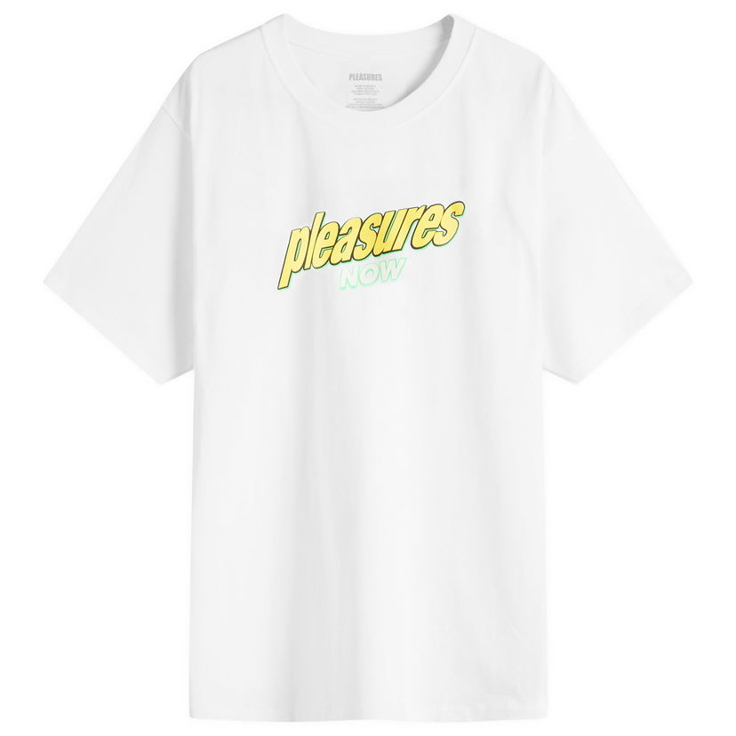 T-shirt Pleasures Quench Graphic T-Shirt, Size Large Vit | P25SU043-WHT