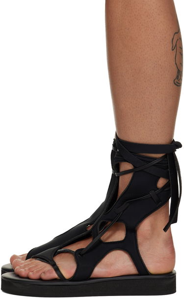 Tillbehör Ottolinger Ottolinger Strappy Flat Sandals Svart | 3100403, 2