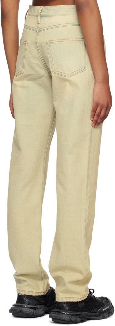 Jeans We11done We11done Straight-Leg Jeans Gul | WD-DP1-23-386-W-BG, 2
