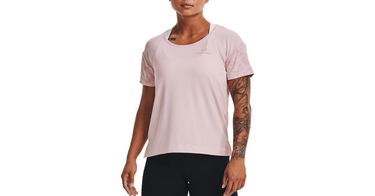 T-shirt Under Armour T-shirt Rush Energy Novelty Rosa | 1365735-673, 1