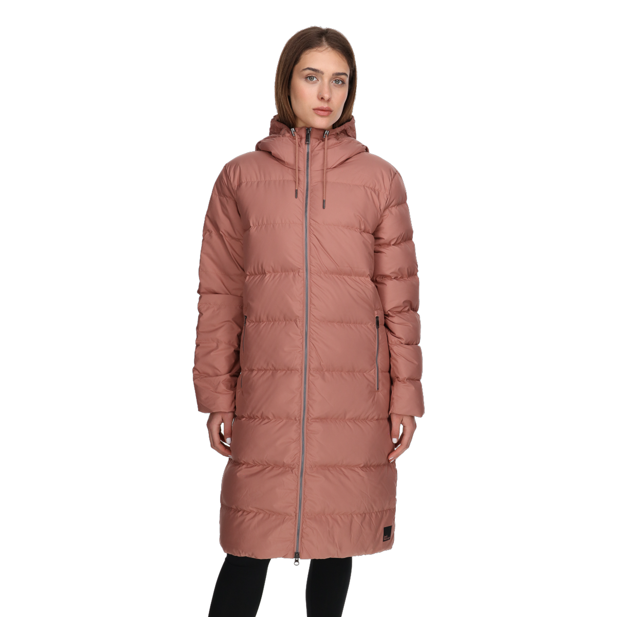 Pufferjacka Jack Wolfskin FROZEN PALACE Long Hooded Puffer Jacket Rosa | 1204132-3068, 0