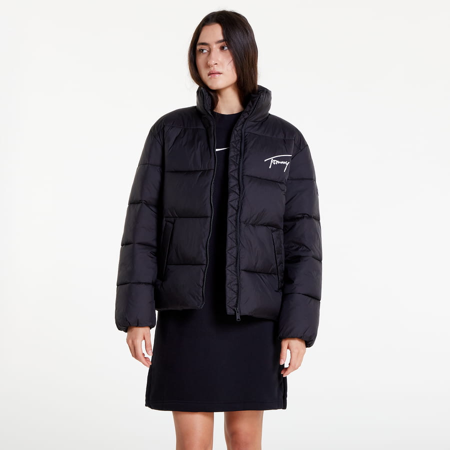 Pufferjacka Tommy Hilfiger Signature Modern Puffer Svart | DW0DW14660 BDS, 0