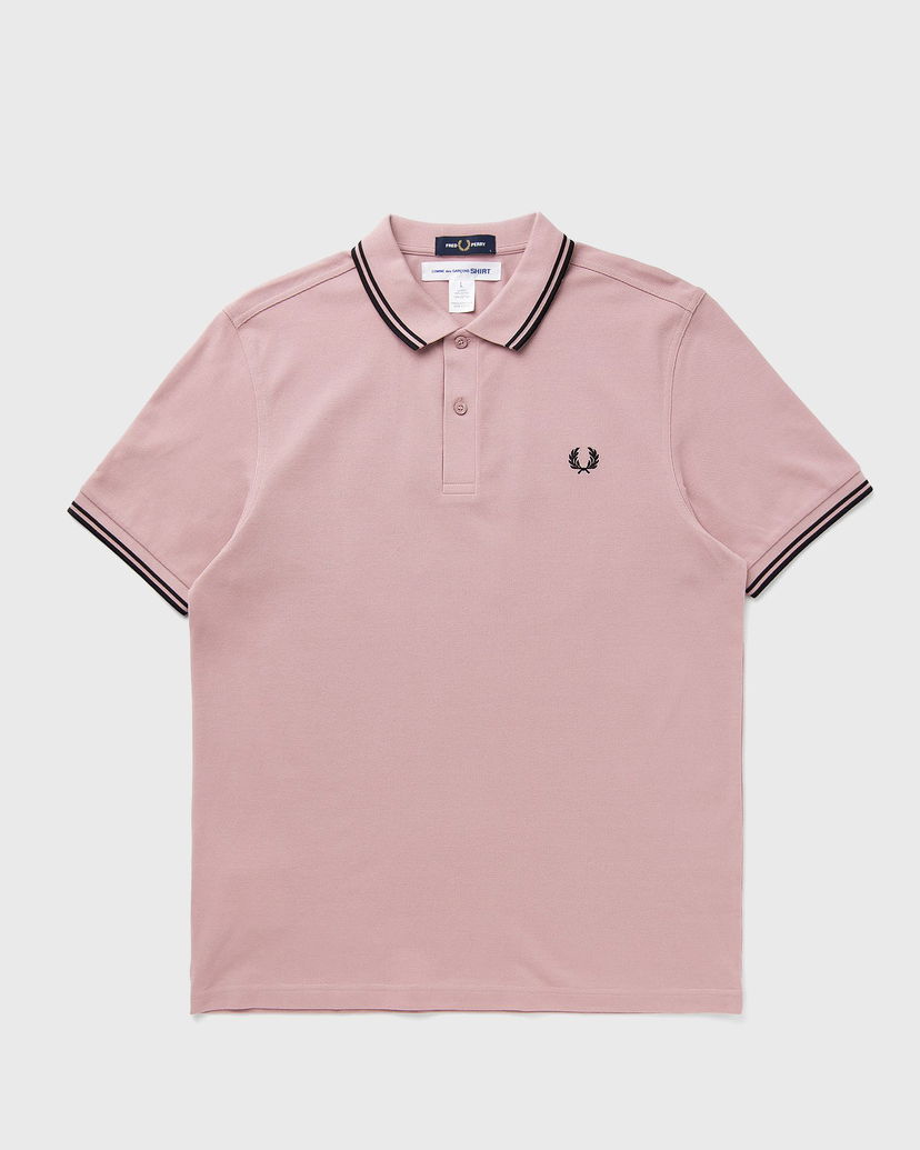 Polotröja Comme des Garçons Fred Perry T-Shirt Rosa | FO-T501-S25-2