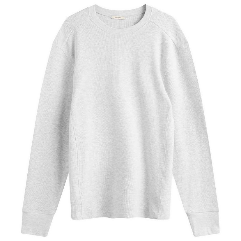 T-shirt Entire Studios Entire Studios Thermal Long Sleeve T-Shirt, Size Medium Grå | UNU-25-2011-HG