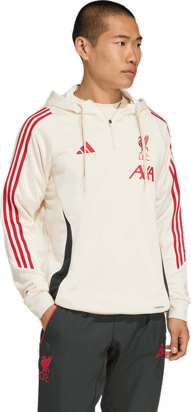 Sweatshirt adidas Originals Liverpool FC Tiro Training Hoodie Vit | jv9018, 5