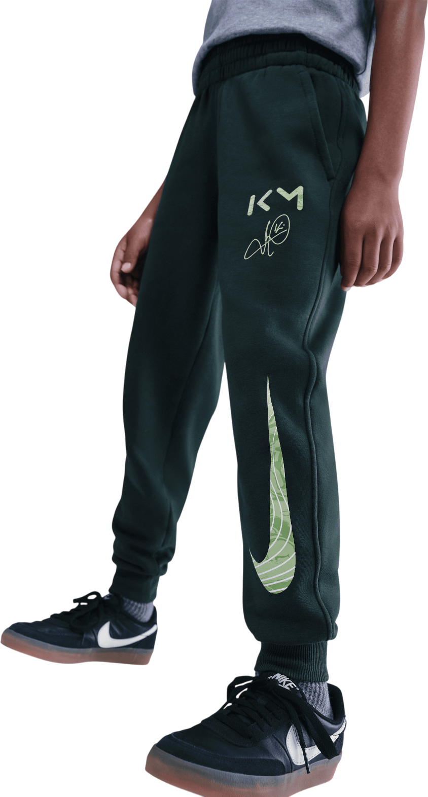 Träningsbyxor Nike Kylian Mbappe Club Sweatpants Grön | ii1506-390, 0