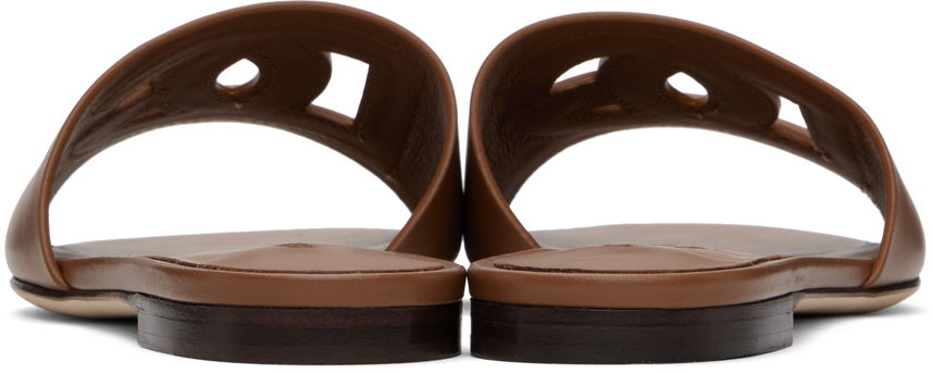 Sneakers och skor Dolce & Gabbana White 'DG' Cutout Slides Vit | CQ0436 AY329, 1