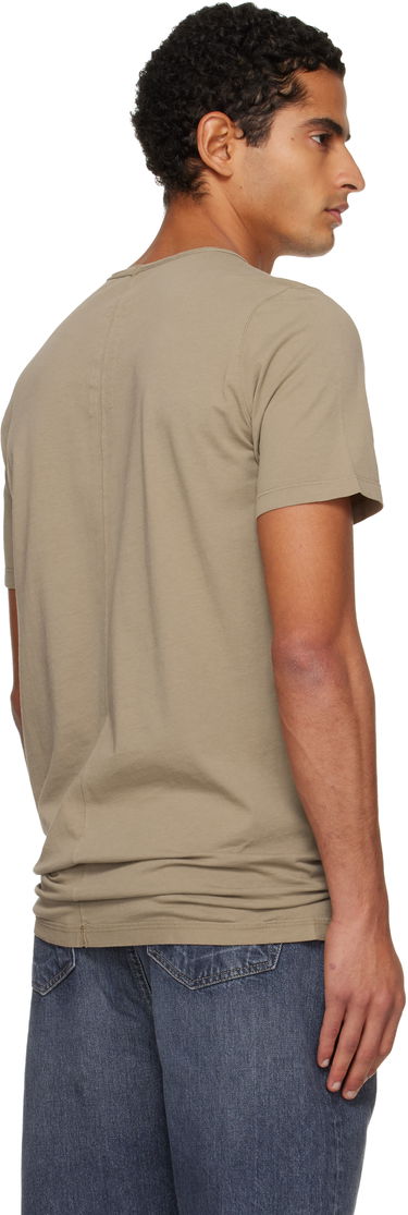 T-shirt Rick Owens Concordians Level T-shirt Beige | DU02E7250 RNP, 2