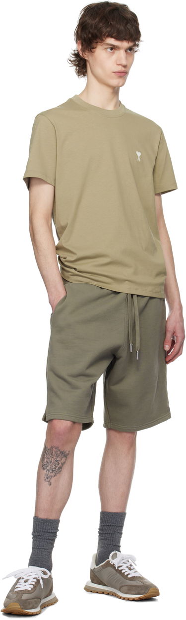 T-shirt AMI AMI Paris Classic ADC Tee 3XL Brun | HTS060.724-375, 4