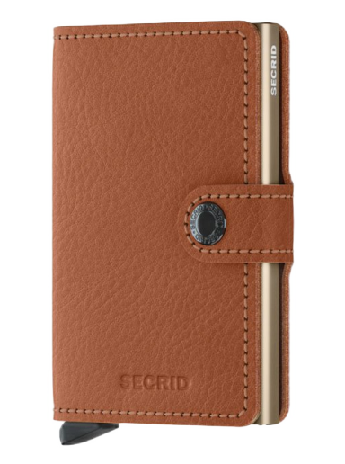 Plånbok Secrid Miniwallet Vegan Brun | MVg-Caramello-Sand