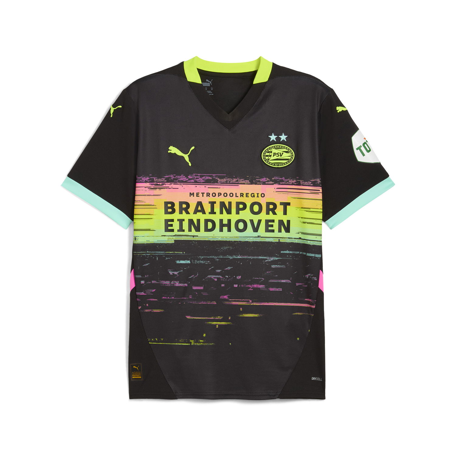 Jersey Puma PSV Eindhoven 24/25 Away Jersey Svart | 775072_02, 0