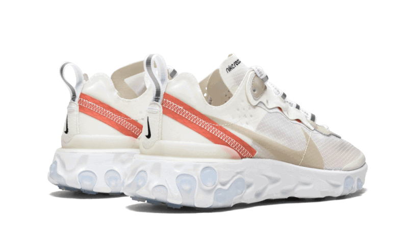 Sneakers och skor Nike React Element 87 ''Light Bone'' Vit | AQ1090-100, 1