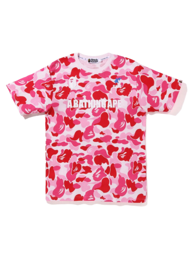 T-shirt BAPE Big ABC Camo A Bathing Ape Tee Rosa | 1I80-109-011