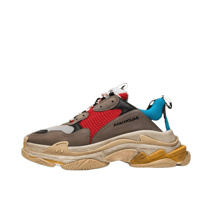 Sneakers och skor Balenciaga Triple S Blue Grey W Grå | 554105 W09O2 4365