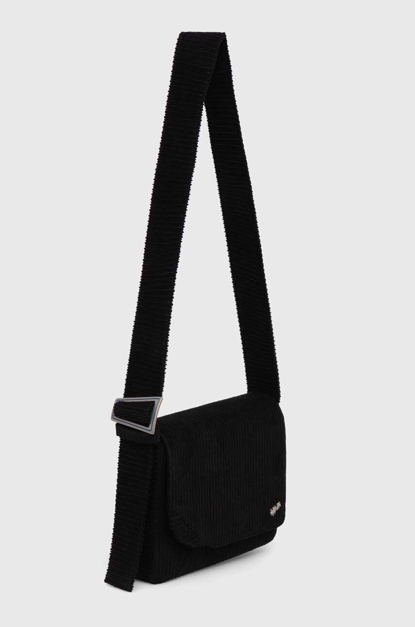 Axelväska ADER ERROR Gleas Black Corduroy Shoulder Bag Svart | BMADFWBA2201, 1