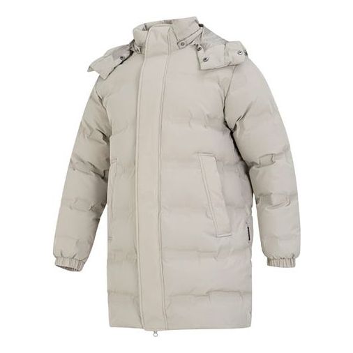 Pufferjacka New Balance Long Puffer Jacket Beige | AMJ24379-PAA
