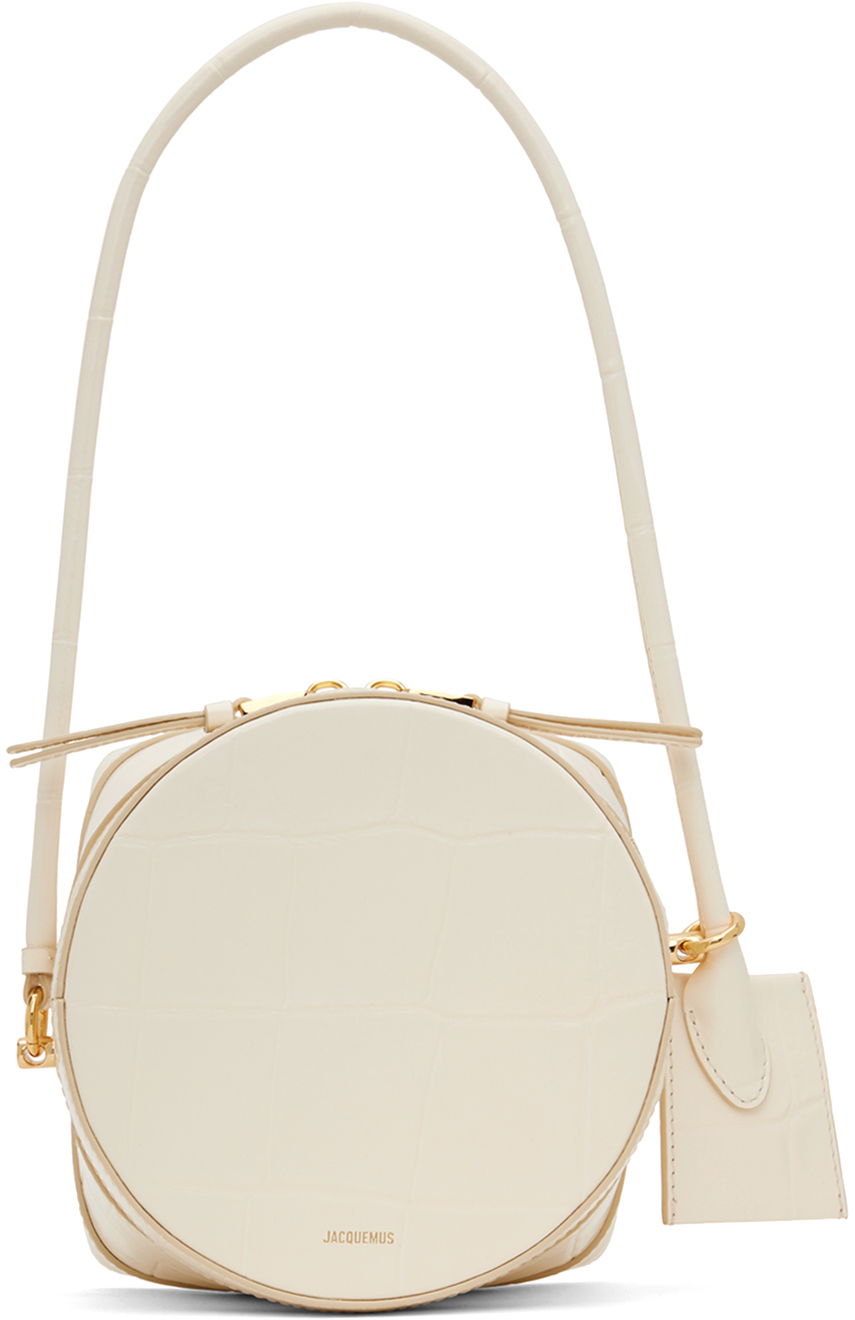 Handväska Jacquemus Les Sculptures 'Le Vanito' Bag Vit | 24E241BA398-3164, 0