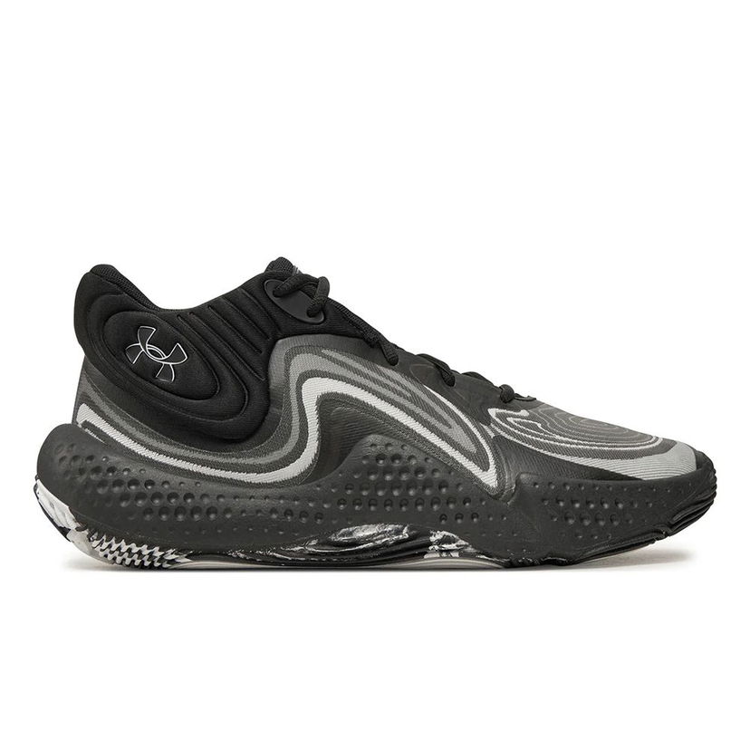 Basketboll Under Armour Spawn 6 Mid Svart | 3027647-001
