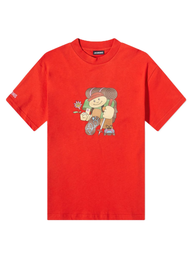 T-shirt Jacquemus Le  Trek Röd | 216JS13-216231-04A