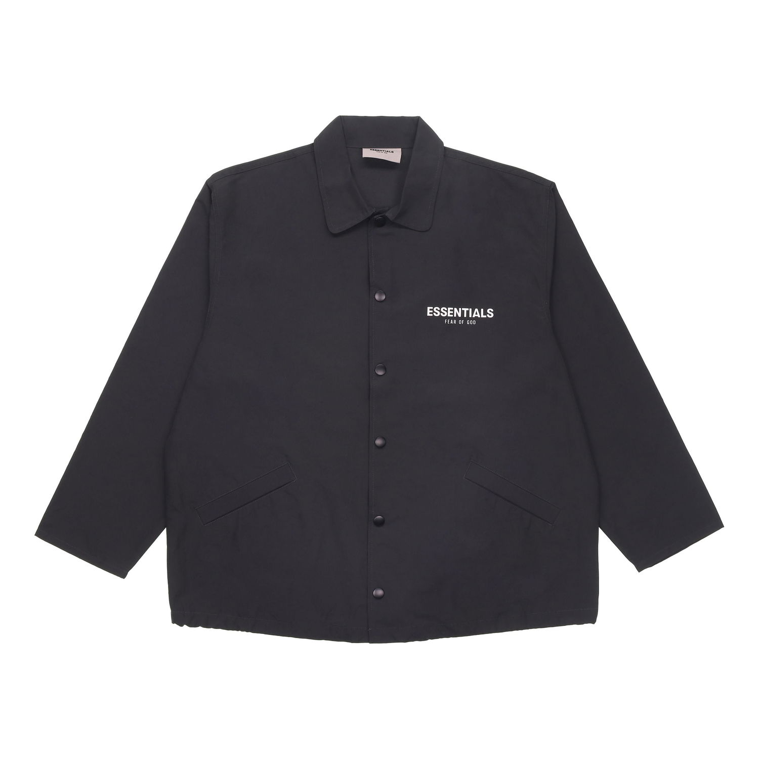 Vindjacka Fear of God Essentials SS21 Coach Jacket Svart | 0202250500021001, 0