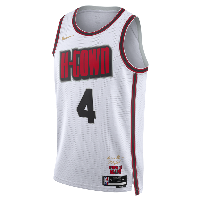Jersey Nike Dri-FIT NBA Swingman Jalen Green Houston Rockets City Edition 2024/25 Vit | FQ4343-101