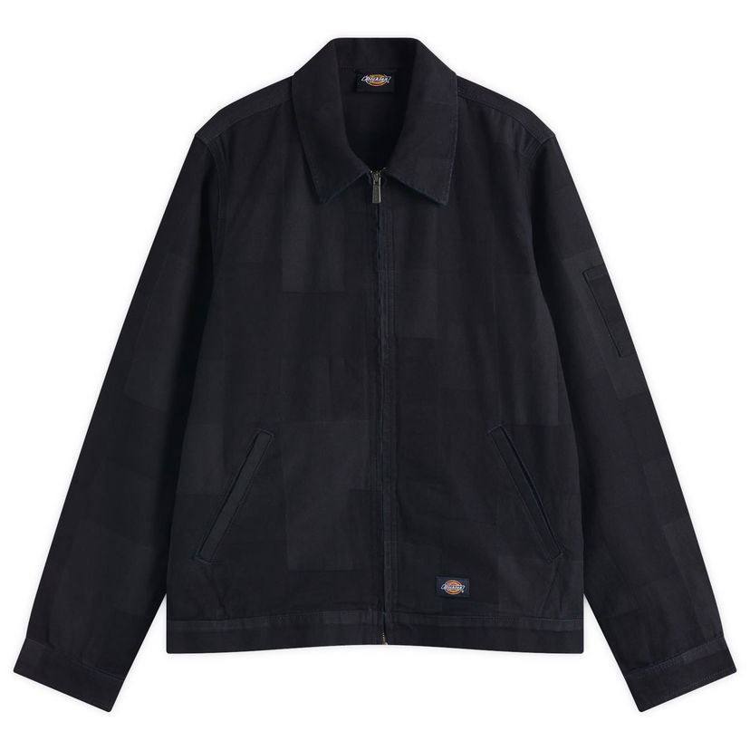 Jacka Dickies Jacquard Eisenhower Jacket Mörkblå | DK0A4Z75RIN1-203