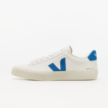 Sneakers och skor Veja Campo Chromefree "White/Swedish Blue" Vit | CP0502818B, 0