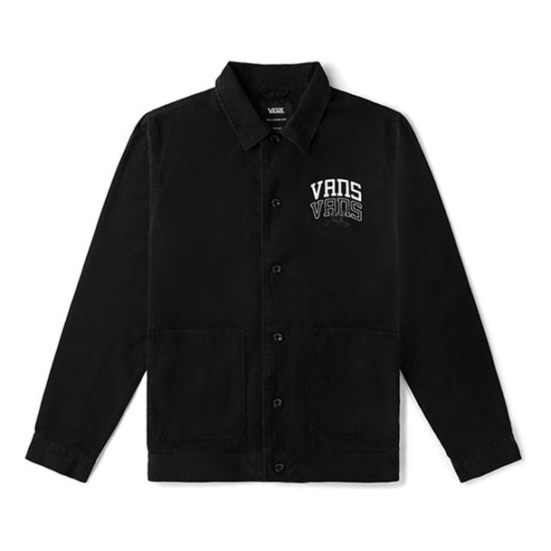 Skjorta Vans Varsity Drill Chore Coat Svart | VN0A5DYSBLK