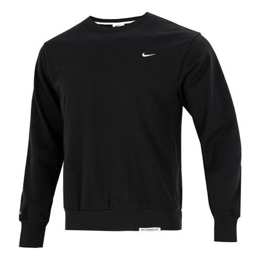 Sweater Nike DF Std Issue Crew Sweatshirt Svart | DQ5821-010, 0