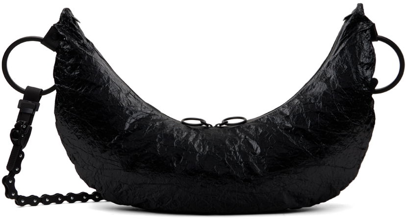 Axelväska Junya Watanabe Edition Big Half Moon Shoulder Bag Svart | JM-K202-051