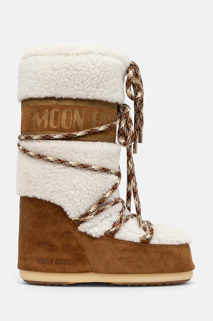Sneakers och skor Moon Boot Shearling Boots Brun | 80D1402610.MA03, 0
