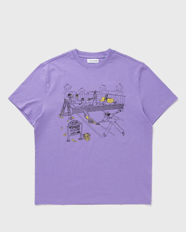 T-shirt Edmmond Studios Edmmond Studios Tennis Courts Graphic T-Shirt Purpur | 125-30-13400, 0
