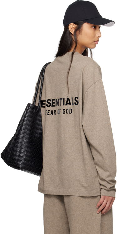 Sweatshirt Fear of God ESSENTIALS Classic Long Sleeve T-Shirt Grå | 125AS254201F, 2