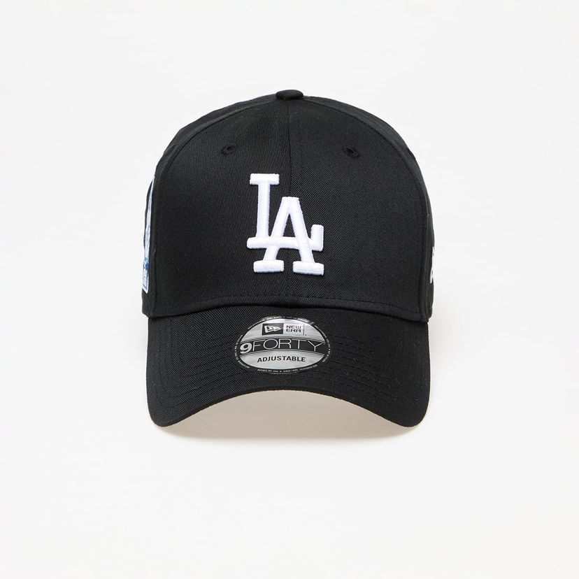 Keps New Era Los Angeles Dodgers World Series Patch 9FORTY Adjustable Cap Svart | 60422518