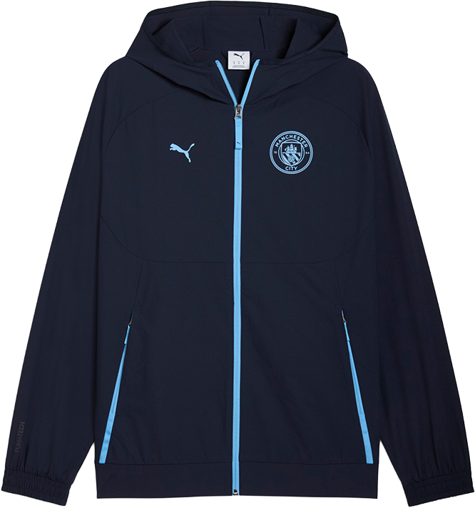 Jacka Puma Manchester City FC TECH Woven Jacket Mörkblå | 782669-06