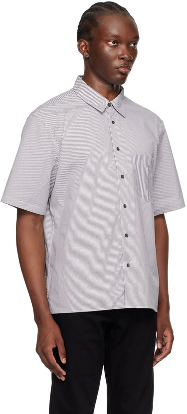 Skjorta rag & bone rag & bone Dalton Striped Shirt Vit | MBW24PA018MSML, 1