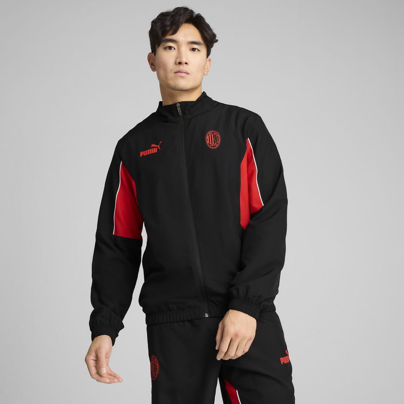 Vindjacka Puma AC Milan ftblARCHIVE Men's Track Jacket Svart | 779341_07