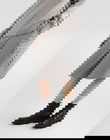 Shorts Dolce & Gabbana Dolce & Gabbana Cotton Cargo Shorts Grå | GP0Y3TFUFNVN0493, 3