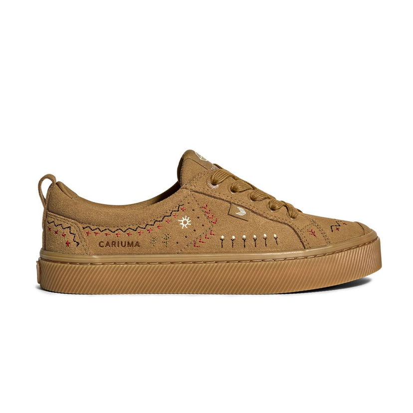 Sneakers och skor Cariuma OCA Low Embroidered Brun | 100102O40