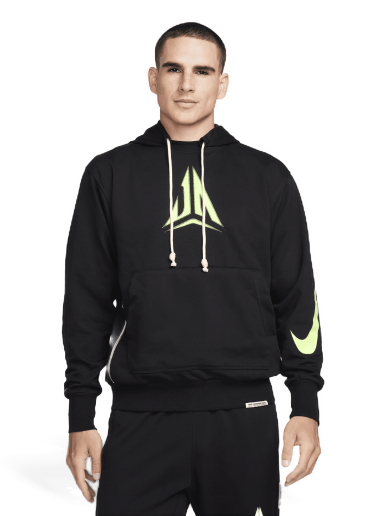 Sweatshirt Nike Ja Standard Issue Dri-FIT Pullover Basketball Hoodie Svart | FN2987-010