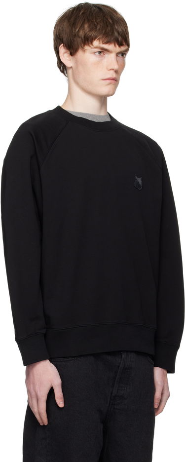 Sweatshirt MAISON KITSUNÉ Maison Kitsuné Fox Head Patch Oversize Sweatshirt Grå | PM00306KM0340, 4