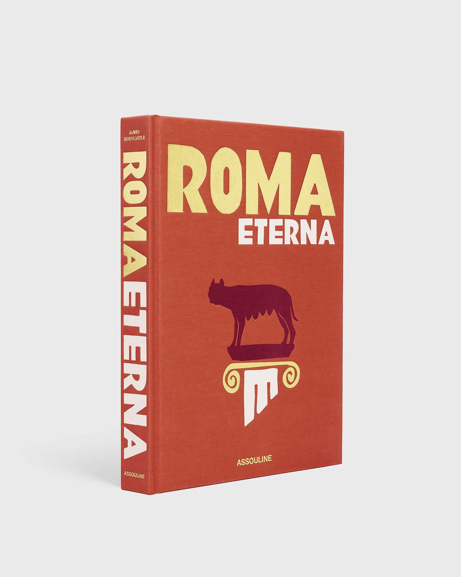 Bok och tidning ASSOULINE Roma Eterna Book by Assouline Röd | 9781649804525, 0