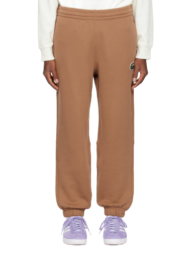 Träningsbyxor Lacoste Embroidered Lounge Brun | XH0075