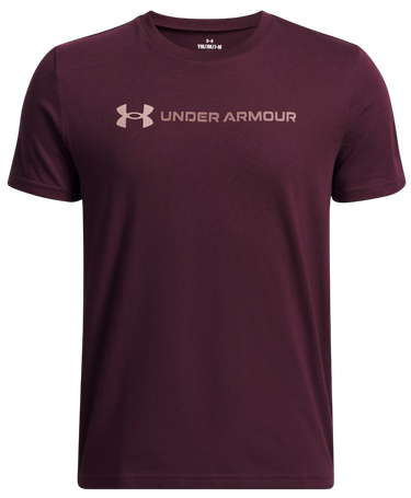 T-shirt Under Armour Logo Wordmark Short Sleeve T-Shirt Bourgogne | 1389963-600, 0