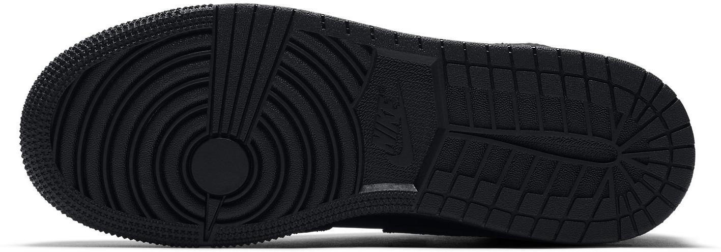 Sneakers och skor Jordan Air Jordan 1 Mid GS "Triple Black" Svart | 554725-091, 1