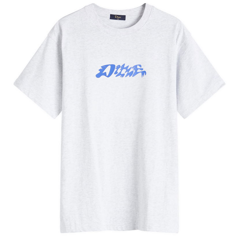 T-shirt Dime Happy T-Shirt Vit | DIMEFA2430ASH