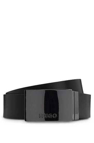 Bälten BOSS Gift-boxed Reversible Belt in Italian Leather Svart | 50553976