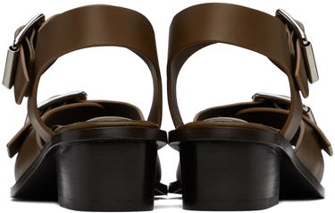 Sneakers och skor LEMAIRE Square Heeled Sandals Brun | FO0030 LL196, 1