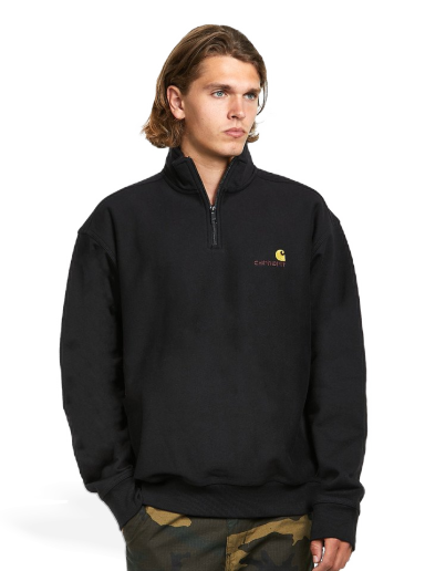 Sweatshirt Carhartt WIP American Script Sweat Svart | I027014.89.XX